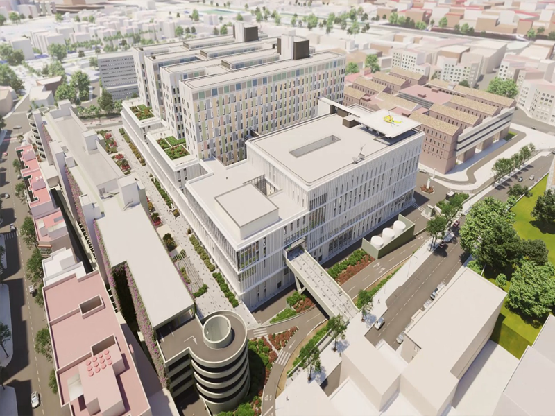 SAS –Junta de Andalucía.<br />
Proyecto de Construcción y Dirección de Obra Nuevo Hospital de Málaga.